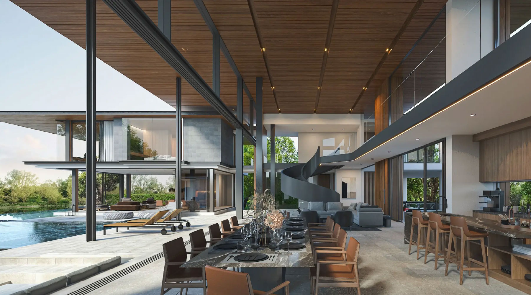 Modern Luxury Pool Villa A39 Modern Luxury Pool Villa A39