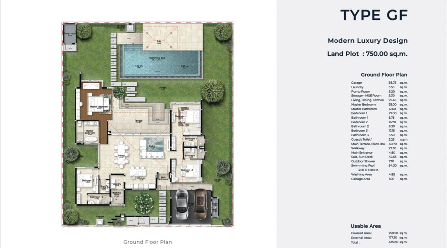 Modern Luxury Pool Villa A10