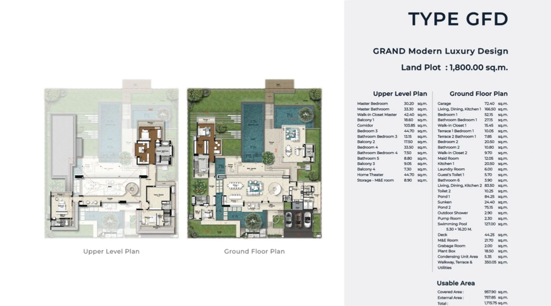 Modern Luxury Pool Villa A15