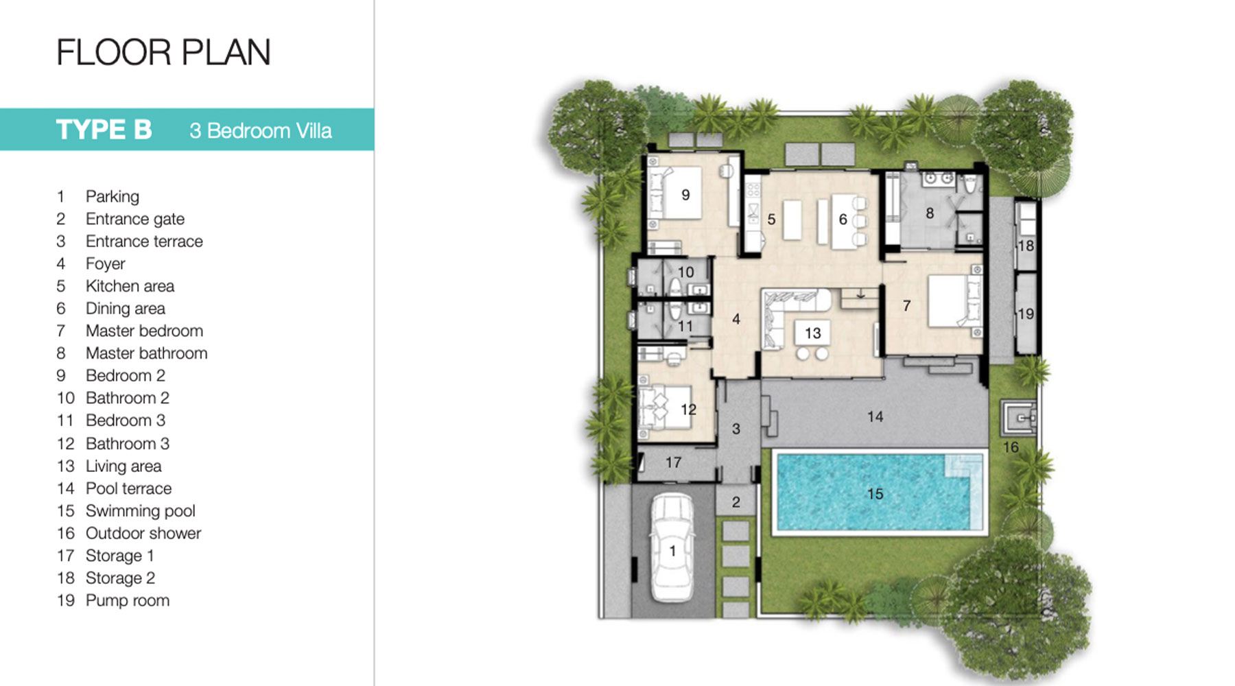 Trichada Pool Villa